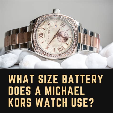 michael kors watch battery